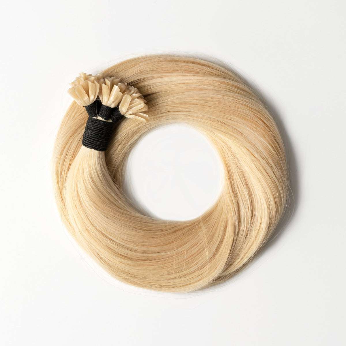 Extensiones de queratina 25 unidades 100% cabello Natural
